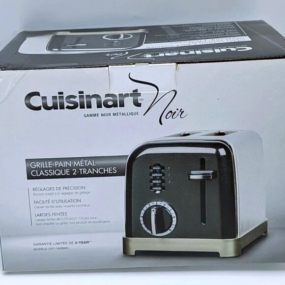 Cuisinart CPT-160 Metal Classic 2-Slice Toaster - Picture 1 of 3